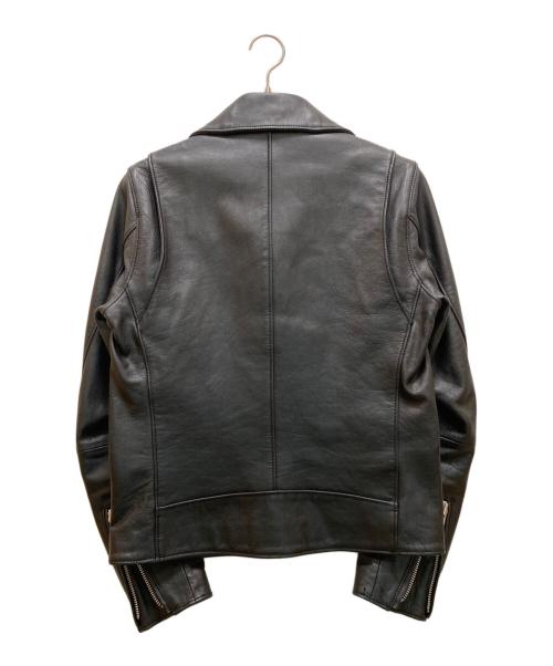 green label relaxing（グリーンレーベルリラクシング）green label relaxing (グリーンレーベルリラクシング) SC SOFT/COW ダブル ライダース ブラック サイズ:Lの古着・服飾アイテム