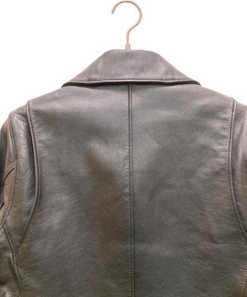 green label relaxing（グリーンレーベルリラクシング）green label relaxing (グリーンレーベルリラクシング) SC SOFT/COW ダブル ライダース ブラック サイズ:Lの古着・服飾アイテム