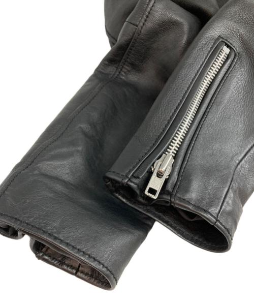 green label relaxing（グリーンレーベルリラクシング）green label relaxing (グリーンレーベルリラクシング) SC SOFT/COW ダブル ライダース ブラック サイズ:Lの古着・服飾アイテム