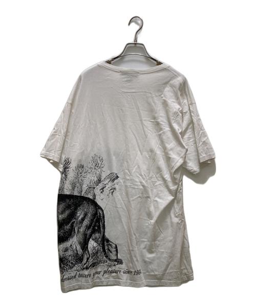 Vivienne Westwood（ヴィヴィアンウエストウッド）Vivienne Westwood (ヴィヴィアンウエストウッド) アニマルプリントTシャツ ホワイト サイズ:ＸＬの古着・服飾アイテム