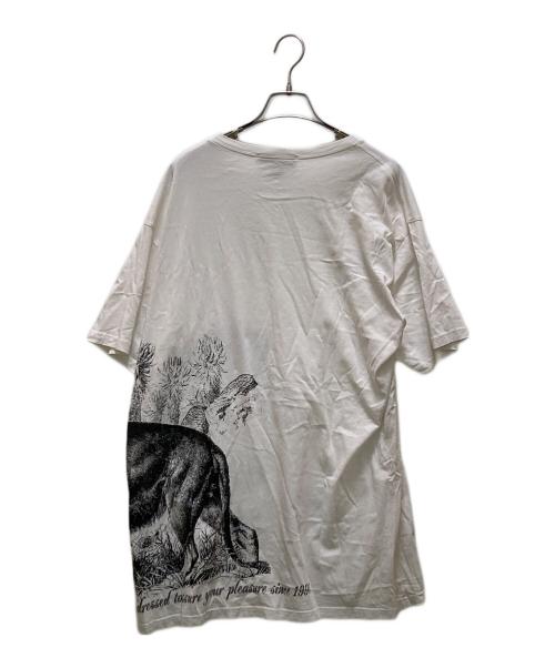 Vivienne Westwood（ヴィヴィアンウエストウッド）Vivienne Westwood (ヴィヴィアンウエストウッド) アニマルプリントTシャツ ホワイト サイズ:ＸＬの古着・服飾アイテム