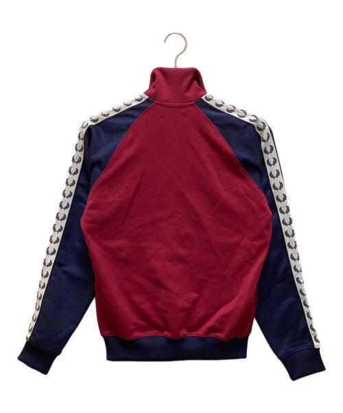FRED PERRY（フレッドペリー）FRED PERRY (フレッドペリー) トラックジャケット レッド サイズ:XSの古着・服飾アイテム