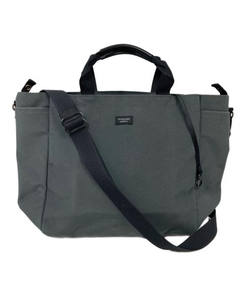 STANDARD SUPPLY（スタンダードサプライ）STANDARD SUPPLY (スタンダードサプライ) 2WAYトートバッグ グレーの古着・服飾アイテム
