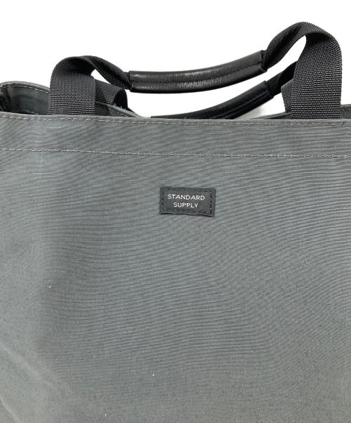 STANDARD SUPPLY（スタンダードサプライ）STANDARD SUPPLY (スタンダードサプライ) 2WAYトートバッグ グレーの古着・服飾アイテム