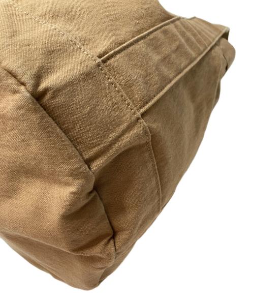 MARGARET HOWELL（マーガレットハウエル）MARGARET HOWELL (マーガレットハウエル) キャンバストートバッグ ブラウンの古着・服飾アイテム