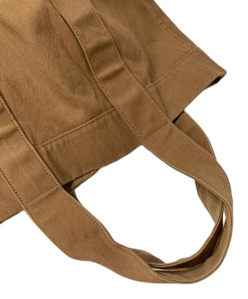 MARGARET HOWELL（マーガレットハウエル）MARGARET HOWELL (マーガレットハウエル) キャンバストートバッグ ブラウンの古着・服飾アイテム