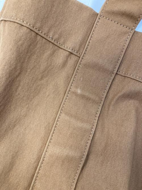 MARGARET HOWELL（マーガレットハウエル）MARGARET HOWELL (マーガレットハウエル) キャンバストートバッグ ブラウンの古着・服飾アイテム