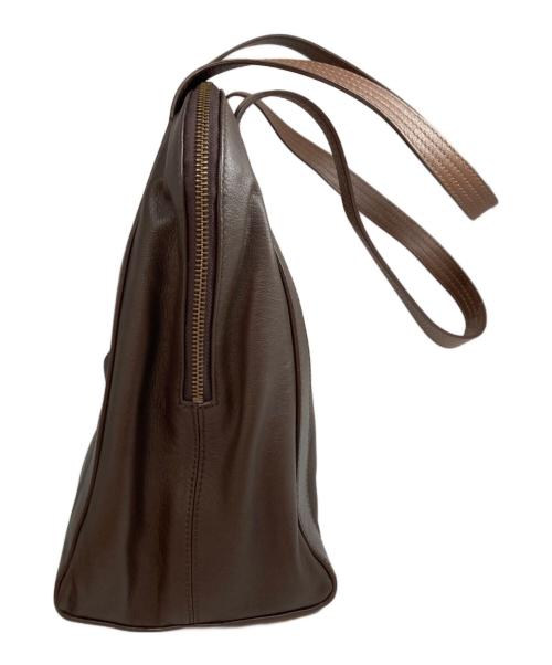 MOTHERHOUSE（マザーハウス）MOTHERHOUSE (マザーハウス) ボストン トート M ブラウンの古着・服飾アイテム