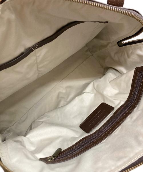 MOTHERHOUSE（マザーハウス）MOTHERHOUSE (マザーハウス) ボストン トート M ブラウンの古着・服飾アイテム