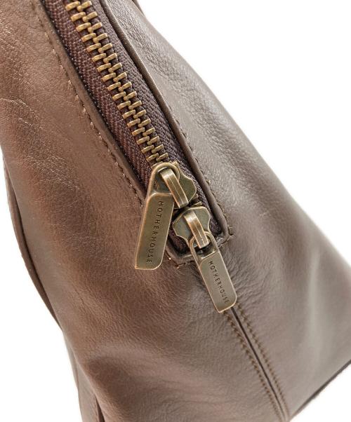 MOTHERHOUSE（マザーハウス）MOTHERHOUSE (マザーハウス) ボストン トート M ブラウンの古着・服飾アイテム