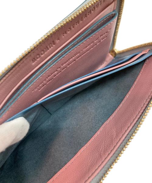 MOTHERHOUSE（マザーハウス）MOTHERHOUSE (マザーハウス) MOOMIN (ムーミン) リトル ミイ エル スタイル ロング ウォレット パープル(アジサイ)の古着・服飾アイテム