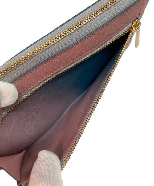 MOTHERHOUSE（マザーハウス）MOTHERHOUSE (マザーハウス) MOOMIN (ムーミン) リトル ミイ エル スタイル ロング ウォレット パープル(アジサイ)の古着・服飾アイテム