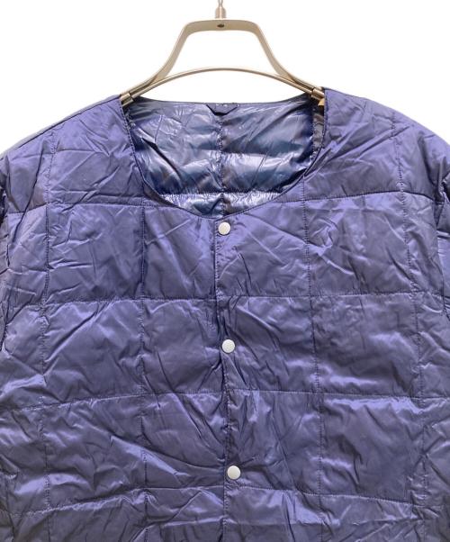 TAION（タイオン）TAION (タイオン) ノーカラーインナーダウンジャケット ネイビー サイズ:不明の古着・服飾アイテム