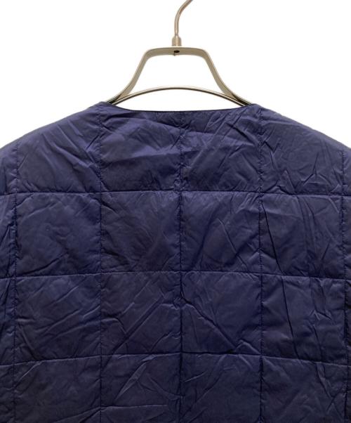 TAION（タイオン）TAION (タイオン) ノーカラーインナーダウンジャケット ネイビー サイズ:不明の古着・服飾アイテム