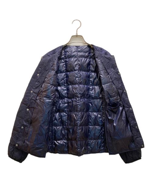 TAION（タイオン）TAION (タイオン) ノーカラーインナーダウンジャケット ネイビー サイズ:不明の古着・服飾アイテム