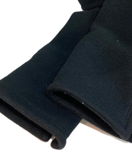 BURBERRY BLUE LABEL（バーバリー ブルー レーベル）BURBERRY BLUE LABEL (バーバリー ブルー レーベル) 裏ノバチェックアンゴラ混チェスターコート ブラック サイズ:38の古着・服飾アイテム