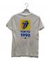 ROLLING STONES (ローリングストーンズ) 80's ヴィンテージロゴプリントTシャツ ホワイト サイズ:M：12000円