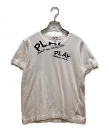 PLAY COMME des GARCONS（プレイコムデギャルソン）の古着「転写プリント S/S TEE」｜ホワイト