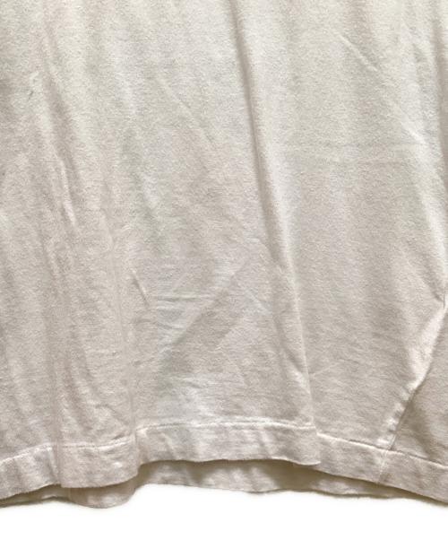 PLAY COMME des GARCONS（プレイコムデギャルソン）PLAY COMME des GARCONS (プレイコムデギャルソン) 転写プリント S/S TEE ホワイト サイズ:Mの古着・服飾アイテム