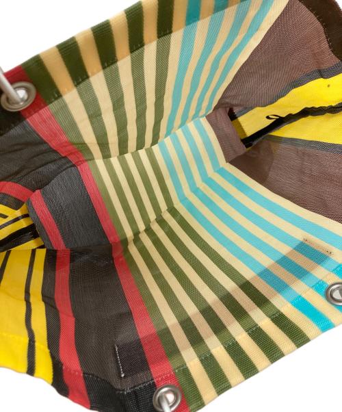 MARNI（マルニ）MARNI (マルニ) カフェ ストライプ トートバック マルチカラーの古着・服飾アイテム