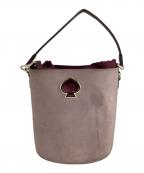 ）の古着「スージー スエード スモール バケットバッグ」｜ピンク