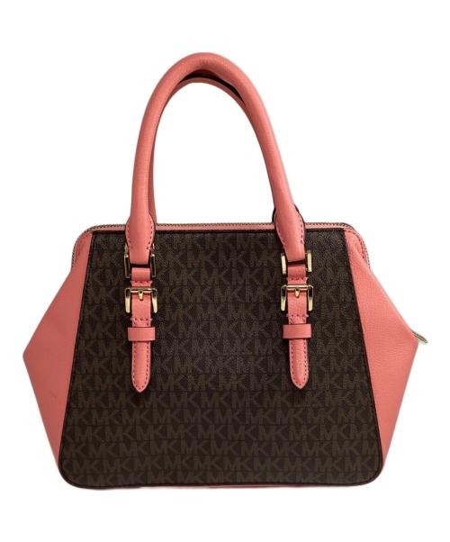 MICHAEL KORS（マイケル・コース）MICHAEL KORS (マイケル・コース) ハンドバッグ ブラウンの古着・服飾アイテム