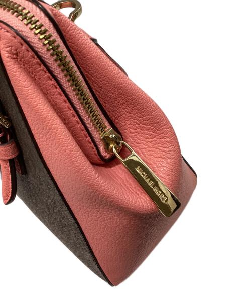 MICHAEL KORS（マイケル・コース）MICHAEL KORS (マイケル・コース) ハンドバッグ ブラウンの古着・服飾アイテム