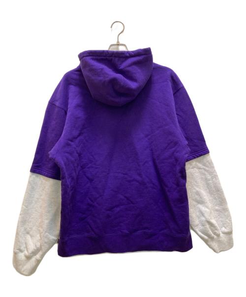 SUPREME（シュプリーム）SUPREME (シュプリーム) XXL フーデットスウェットシャツ パープル サイズ:XLの古着・服飾アイテム
