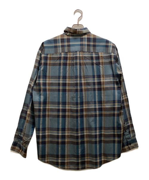 RALPH LAUREN（ラルフローレン）RALPH LAUREN (ラルフローレン) チェックシャツ ブルー サイズ:Ⅼの古着・服飾アイテム
