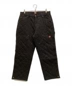 SUPREME×Dickiesシュプリーム×ディッキーズ）の古着「Quilted Double Knee Painter Pant」｜ブラック