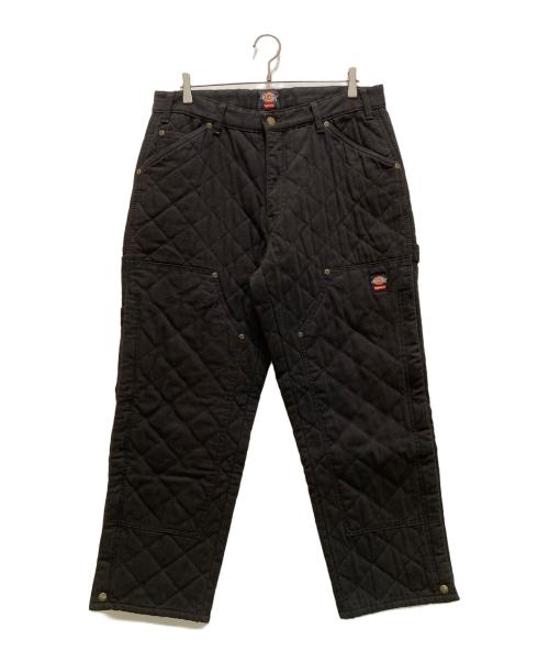SUPREME（シュプリーム）SUPREME (シュプリーム) Dickies (ディッキーズ) Quilted Double Knee Painter Pant ブラック サイズ:34の古着・服飾アイテム