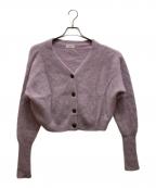 IENAイエナ）の古着「fluffyファーカーディガン」｜ピンク