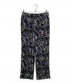 IENAイエナ）の古着「Deveaux プリントイージーパンツ」｜グリーン