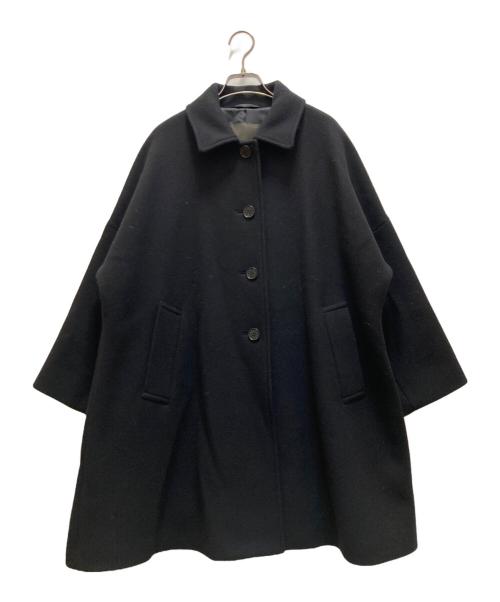 MACKINTOSH LONDON（マッキントッシュ ロンドン）MACKINTOSH LONDON (マッキントッシュ ロンドン) ウールステンカラーコート ブラック サイズ:38の古着・服飾アイテム