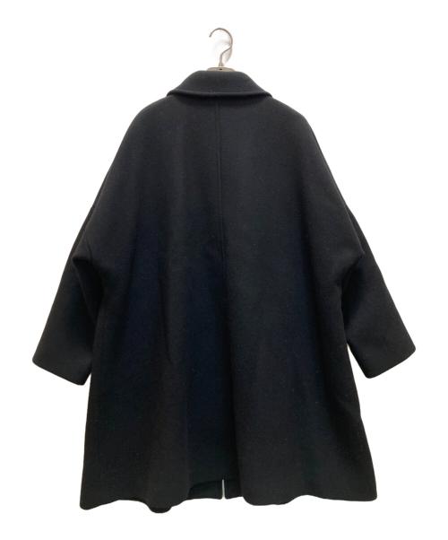 MACKINTOSH LONDON（マッキントッシュ ロンドン）MACKINTOSH LONDON (マッキントッシュ ロンドン) ウールステンカラーコート ブラック サイズ:38の古着・服飾アイテム