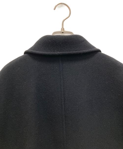 MACKINTOSH LONDON（マッキントッシュ ロンドン）MACKINTOSH LONDON (マッキントッシュ ロンドン) ウールステンカラーコート ブラック サイズ:38の古着・服飾アイテム