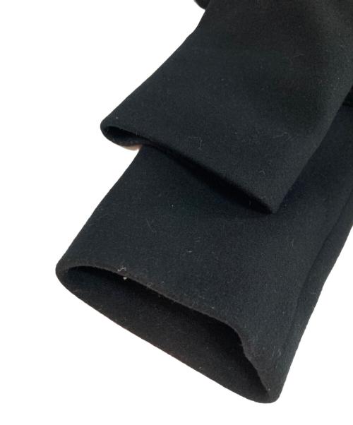 MACKINTOSH LONDON（マッキントッシュ ロンドン）MACKINTOSH LONDON (マッキントッシュ ロンドン) ウールステンカラーコート ブラック サイズ:38の古着・服飾アイテム