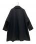 MACKINTOSH LONDON (マッキントッシュ ロンドン) ウールステンカラーコート ブラック サイズ:38：25000円