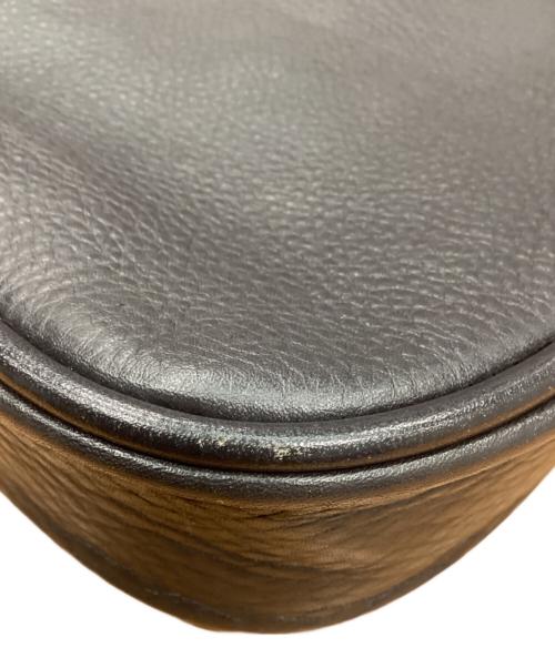 aniary（アニアリ）aniary (アニアリ) 裏地カモフラ Bレザーブリーフケース ネイビーの古着・服飾アイテム