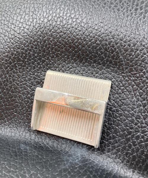 E.MARINELLA（マリネッラ）E.MARINELLA (マリネッラ) ソットブラッチョ レザーブリーフケース ネイビーの古着・服飾アイテム