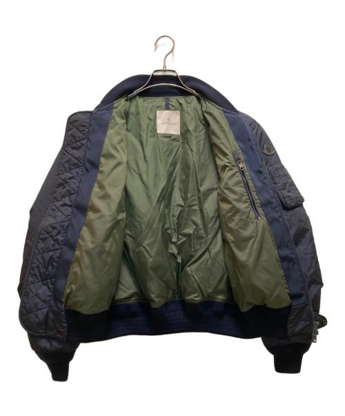 MONCLER（モンクレール）MONCLER (モンクレール) アリックス MA-1 ボンバーダウンジャケット ネイビー サイズ:１の古着・服飾アイテム