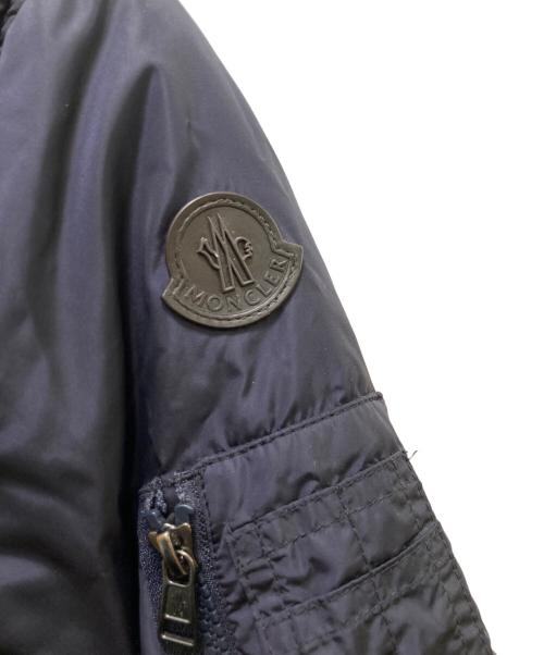 MONCLER（モンクレール）MONCLER (モンクレール) アリックス MA-1 ボンバーダウンジャケット ネイビー サイズ:１の古着・服飾アイテム