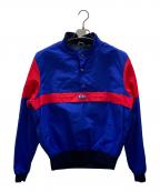 ）の古着「ハーフジップスウェット」｜ブルー