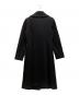 Vivienne Westwood RED LABEL (ヴィヴィアンウエストウッドレッドレーベル) ウール・アンゴラ ウールコート ブラック サイズ:2：25000円