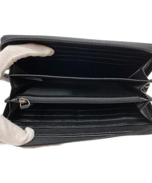 COACH（コーチ）COACH (コーチ) ヘリテージ シグネチャー アコーディオン ジップアラウンド 長財布 グリーンの古着・服飾アイテム