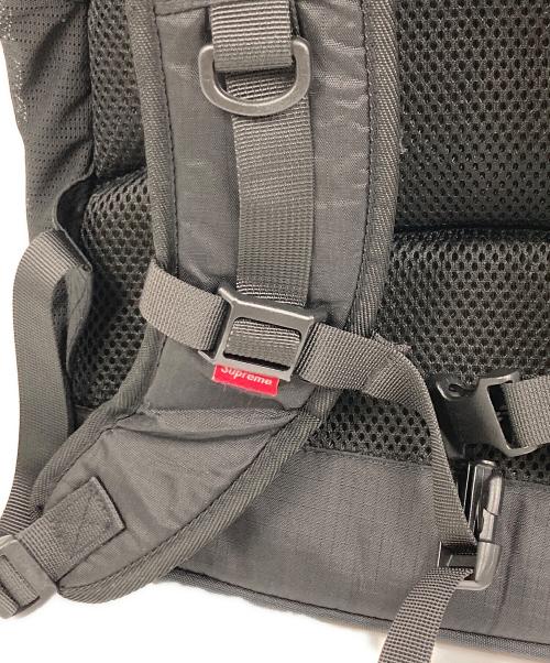 SUPREME（シュプリーム）Supreme (シュプリーム) コーデュラリップストップナイロンバックパック ブラックの古着・服飾アイテム