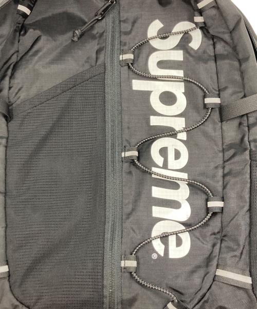 SUPREME（シュプリーム）Supreme (シュプリーム) コーデュラリップストップナイロンバックパック ブラックの古着・服飾アイテム