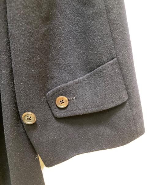 Aquascutum（アクアスキュータム）Aquascutum (アクアスキュータム) ヴィンテージカシミヤブレンドステンカラーコート ネイビー サイズ:SIZE　LLの古着・服飾アイテム