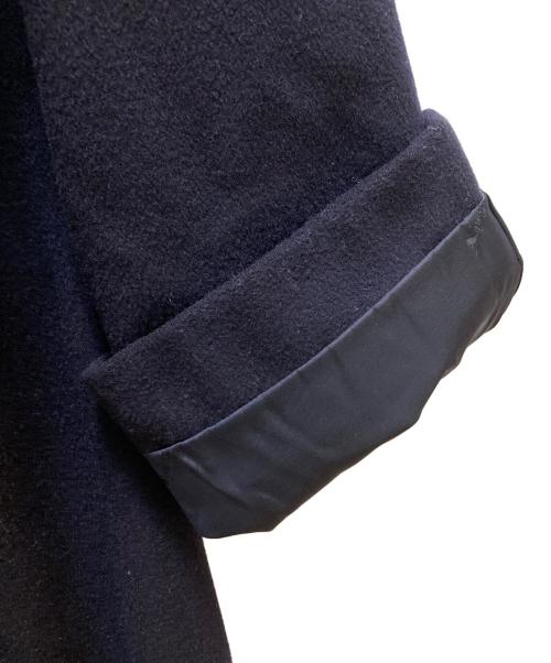 Aquascutum（アクアスキュータム）Aquascutum (アクアスキュータム) ヴィンテージカシミヤブレンドステンカラーコート ネイビー サイズ:SIZE　LLの古着・服飾アイテム