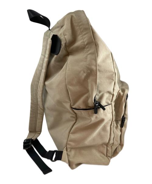 amiacalva（アミアカルヴァ）AMIACALVA (アミアカルヴァ) ギャバジン バックパック ベージュの古着・服飾アイテム